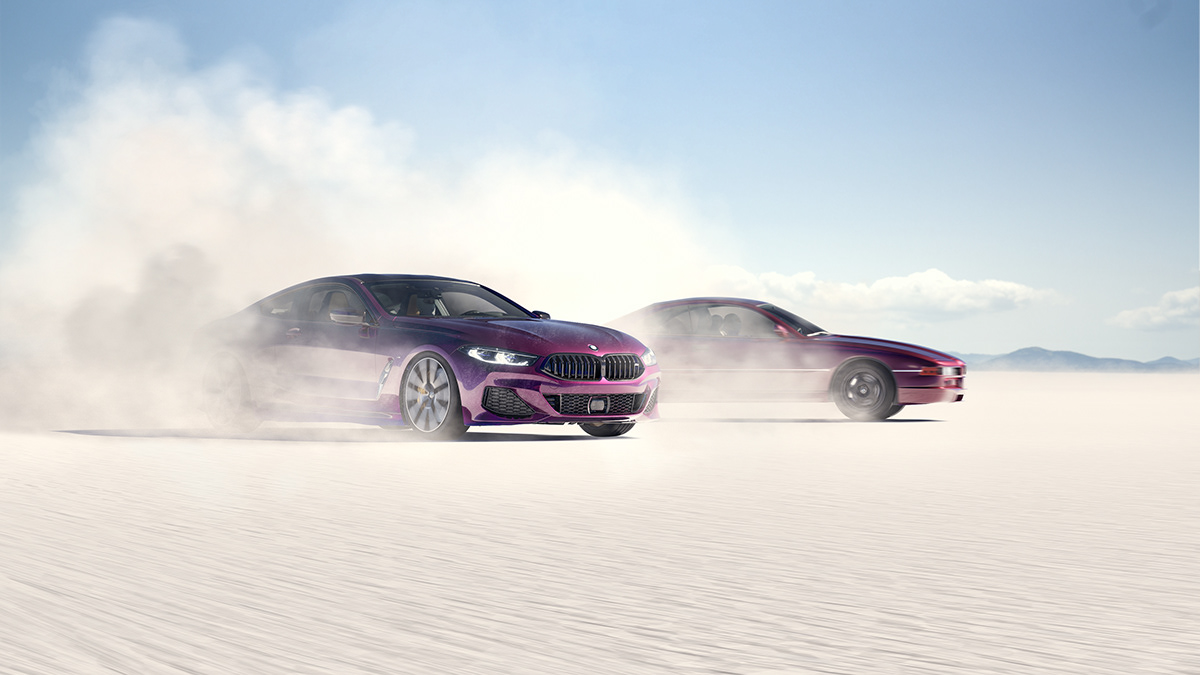 bmw，BMW 850i reborn，automobile，