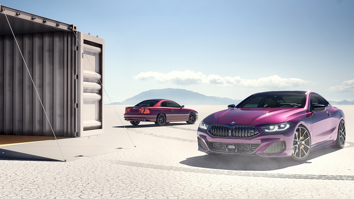 bmw，BMW 850i reborn，automobile，