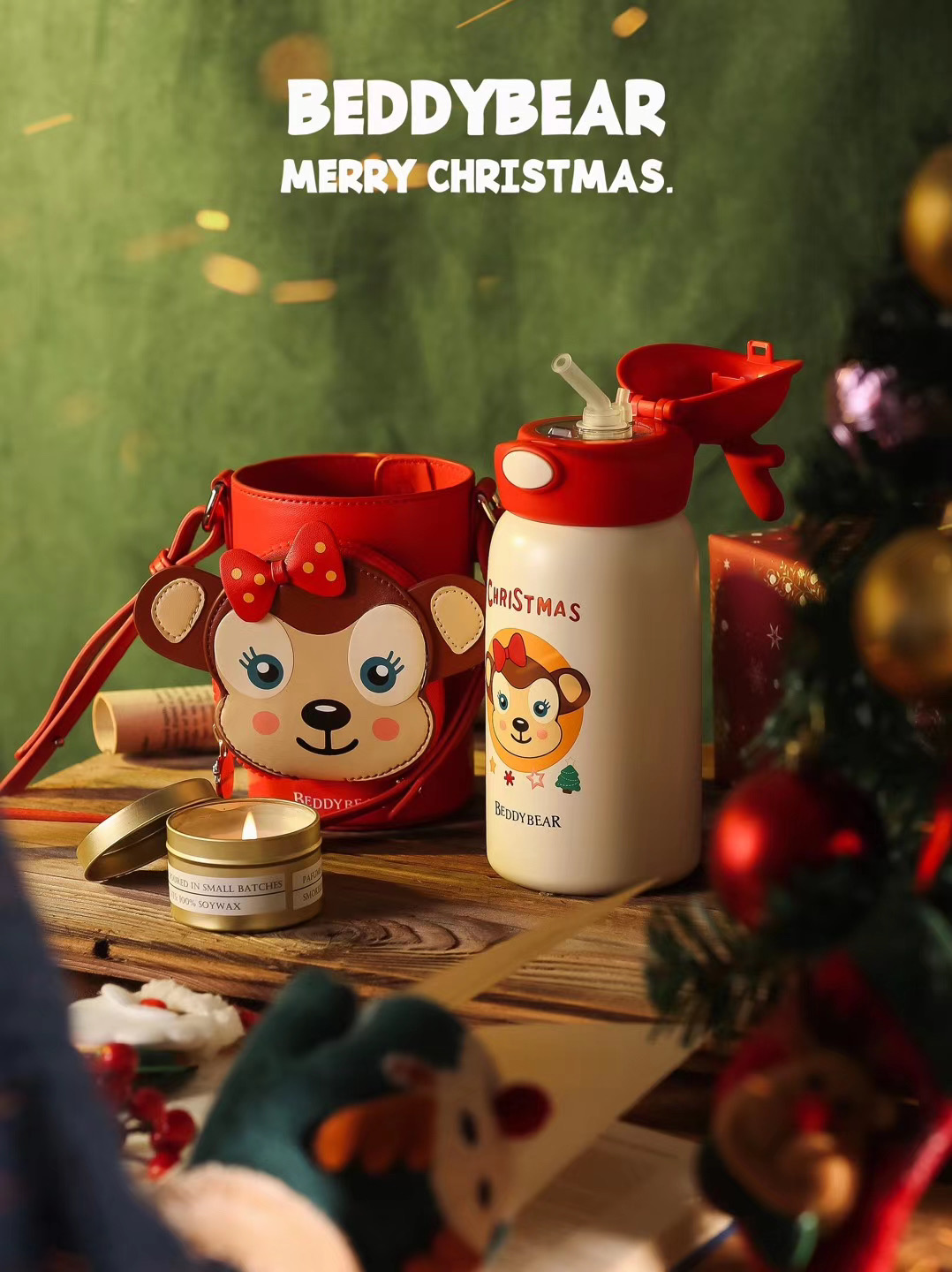Children's pot，Water cup，christmas，