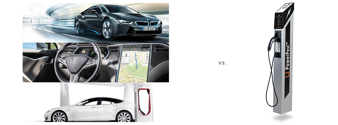 Tesla，electric vehicle，Charging pile，New form，