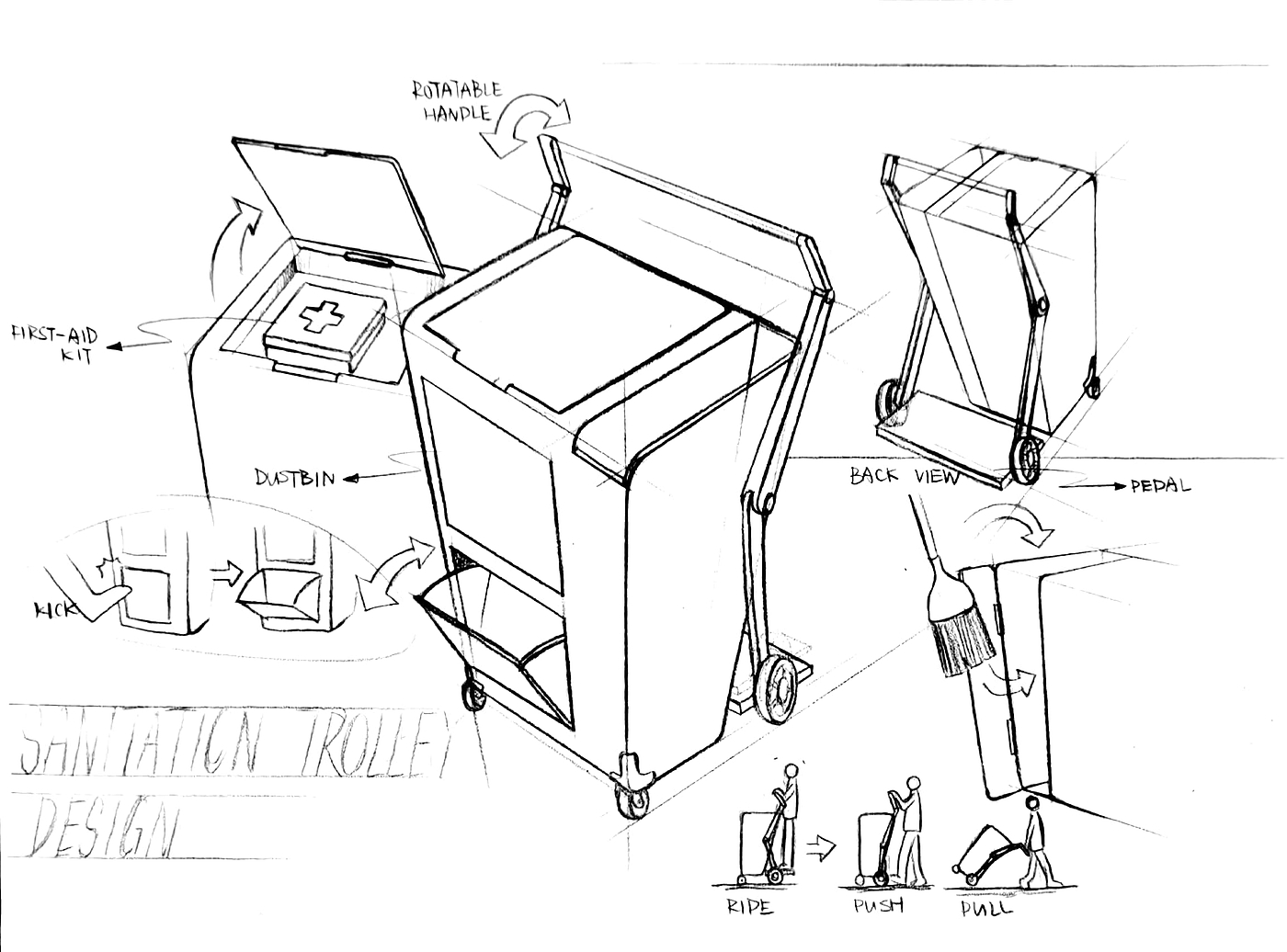 Sanitation，Garbage truck，Scooter，environment protection，garden cart，Mechanical products，