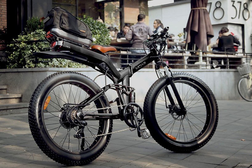 MOR，Foldable electric bicycle，No anchoring，76 km，
