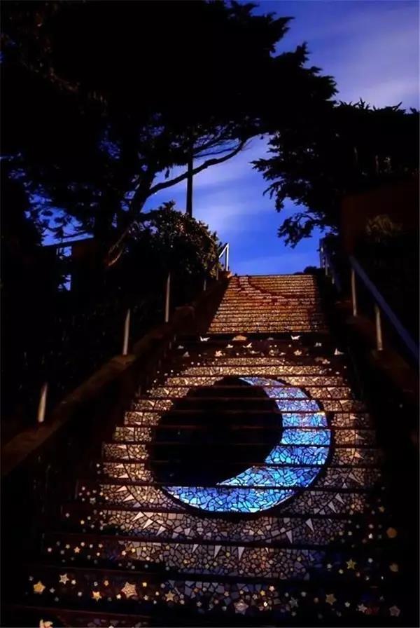 stairs，Art，interest，originality，