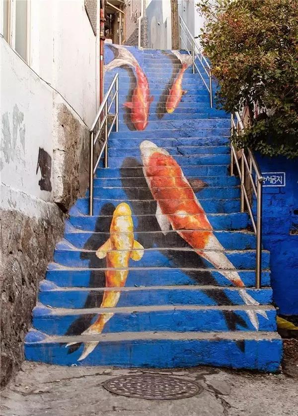 stairs，Art，interest，originality，