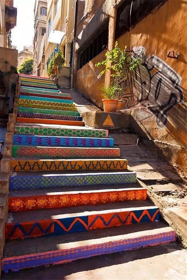 stairs，Art，interest，originality，