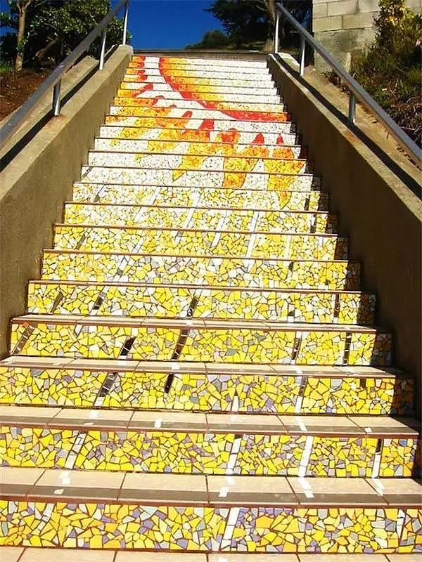 stairs，Art，interest，originality，