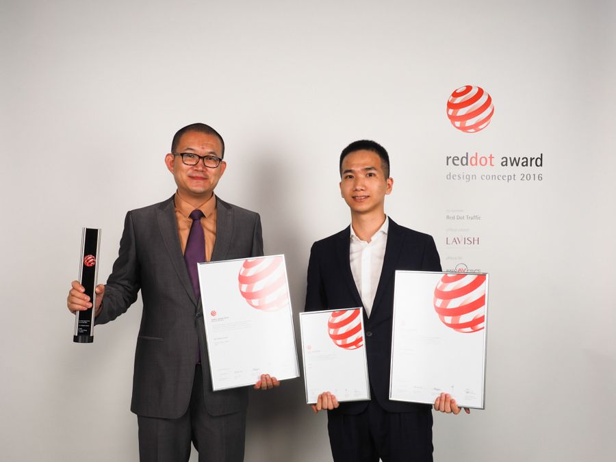 Li zanwen，Balance lamp，Design，prize，