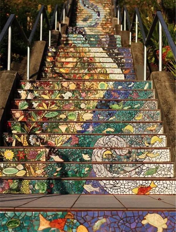 stairs，Art，interest，originality，