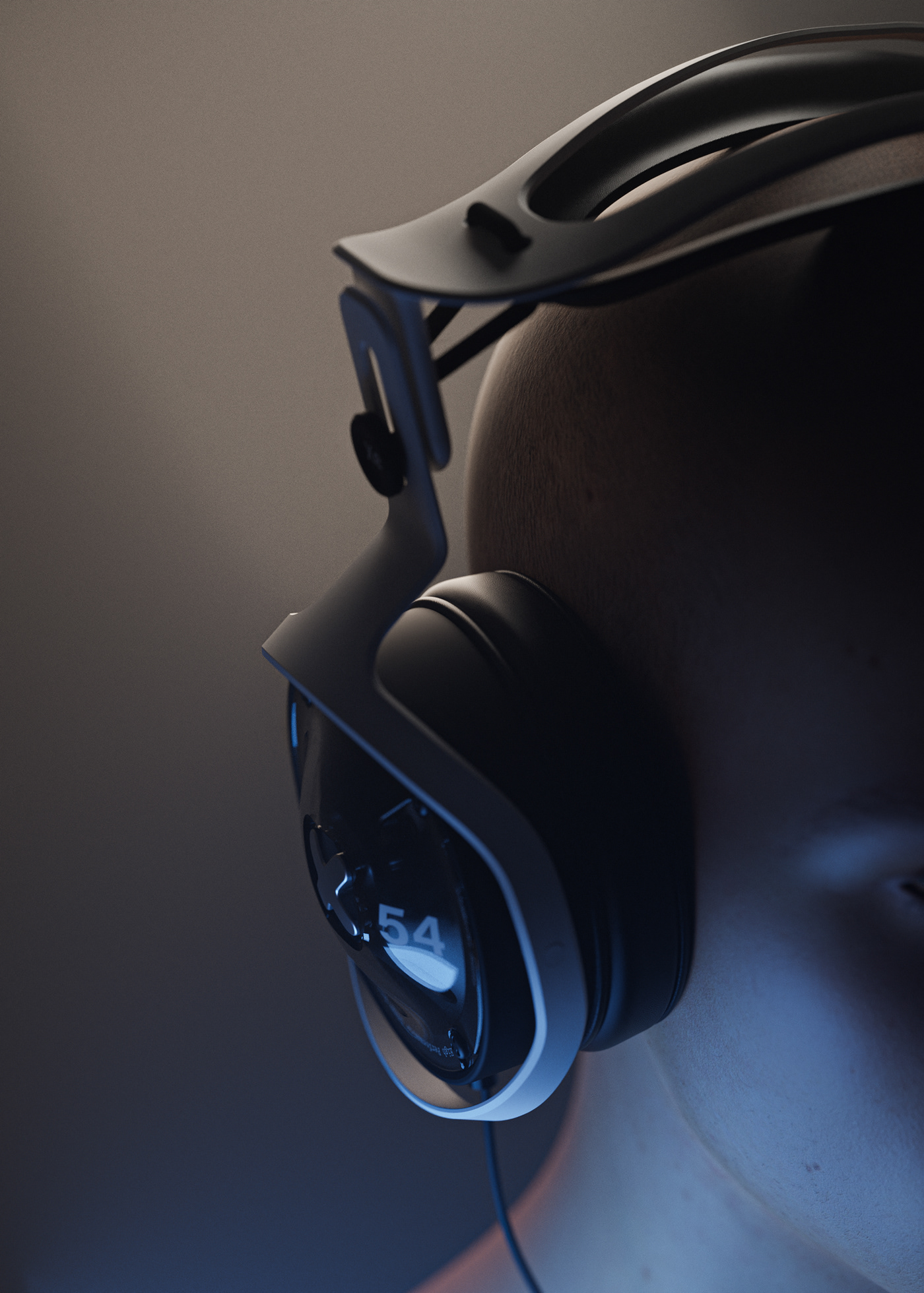 audio frequency，Xe54 headset，mixed type，