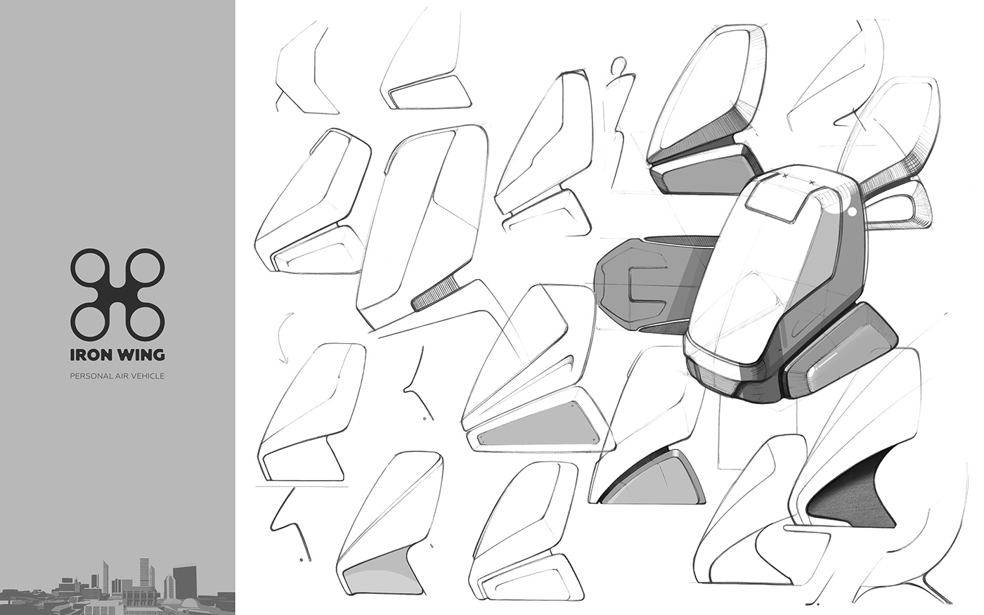 IRON WING，jet pack ，vehicle，industrial design，