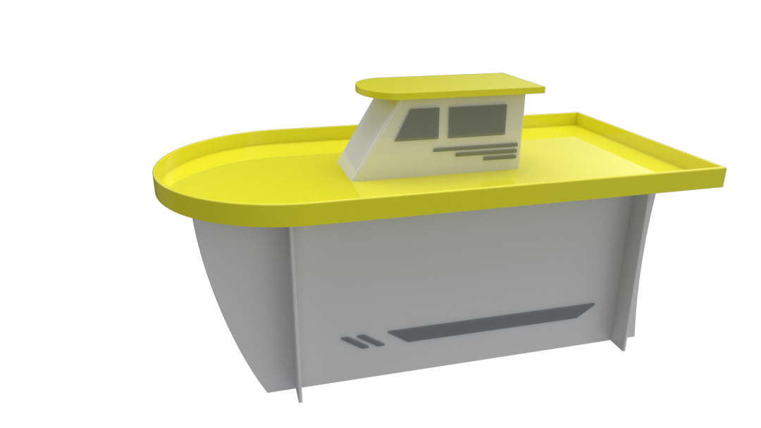 Toy design，Toy table，Wooden toys，rhinoceros，keyshot，Drainage artifact，