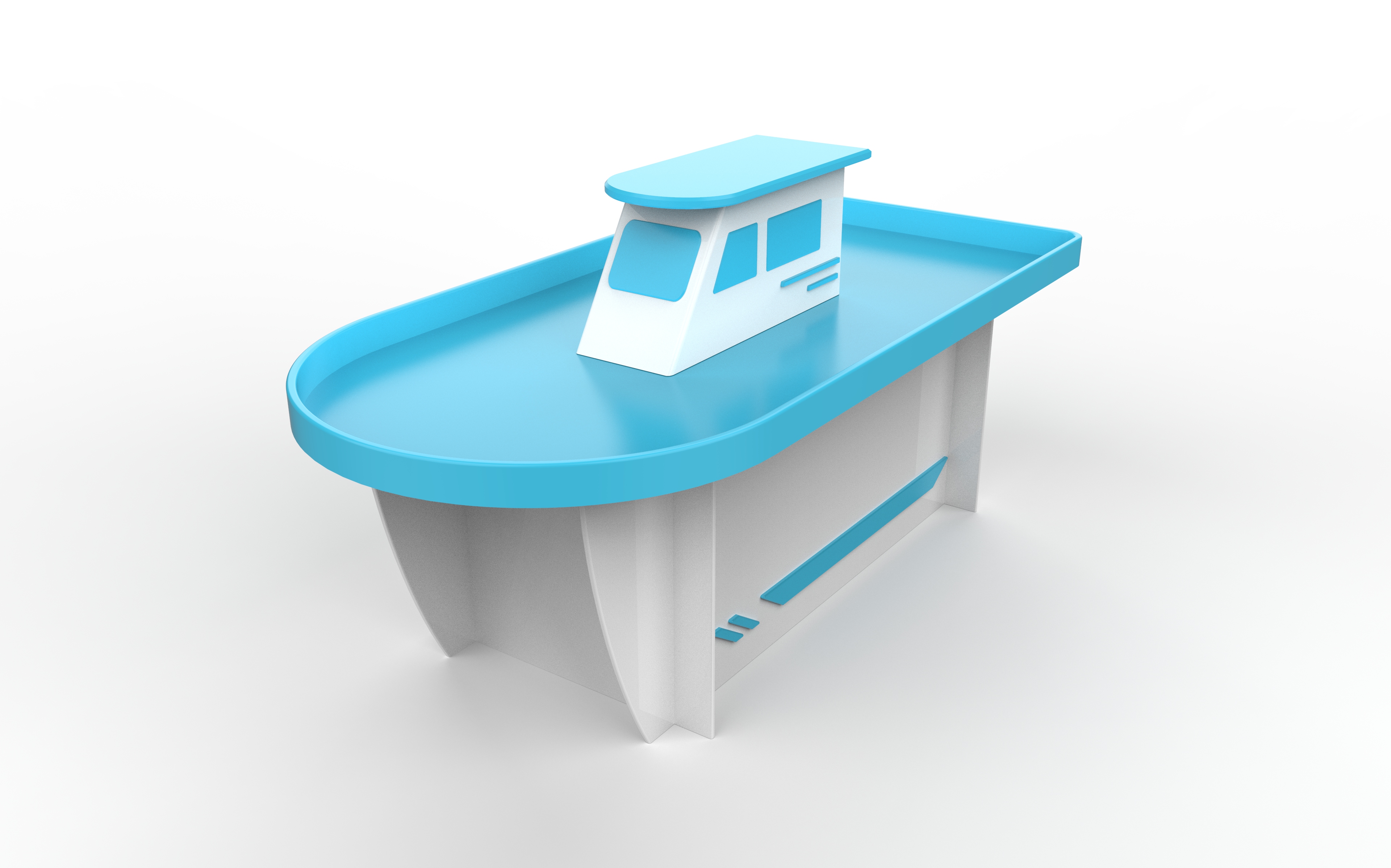 Toy design，Toy table，Wooden toys，rhinoceros，keyshot，Drainage artifact，