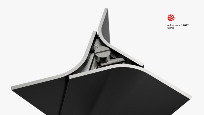 2017 red dot award，Coat rack，Minimalism，Detail drawing，