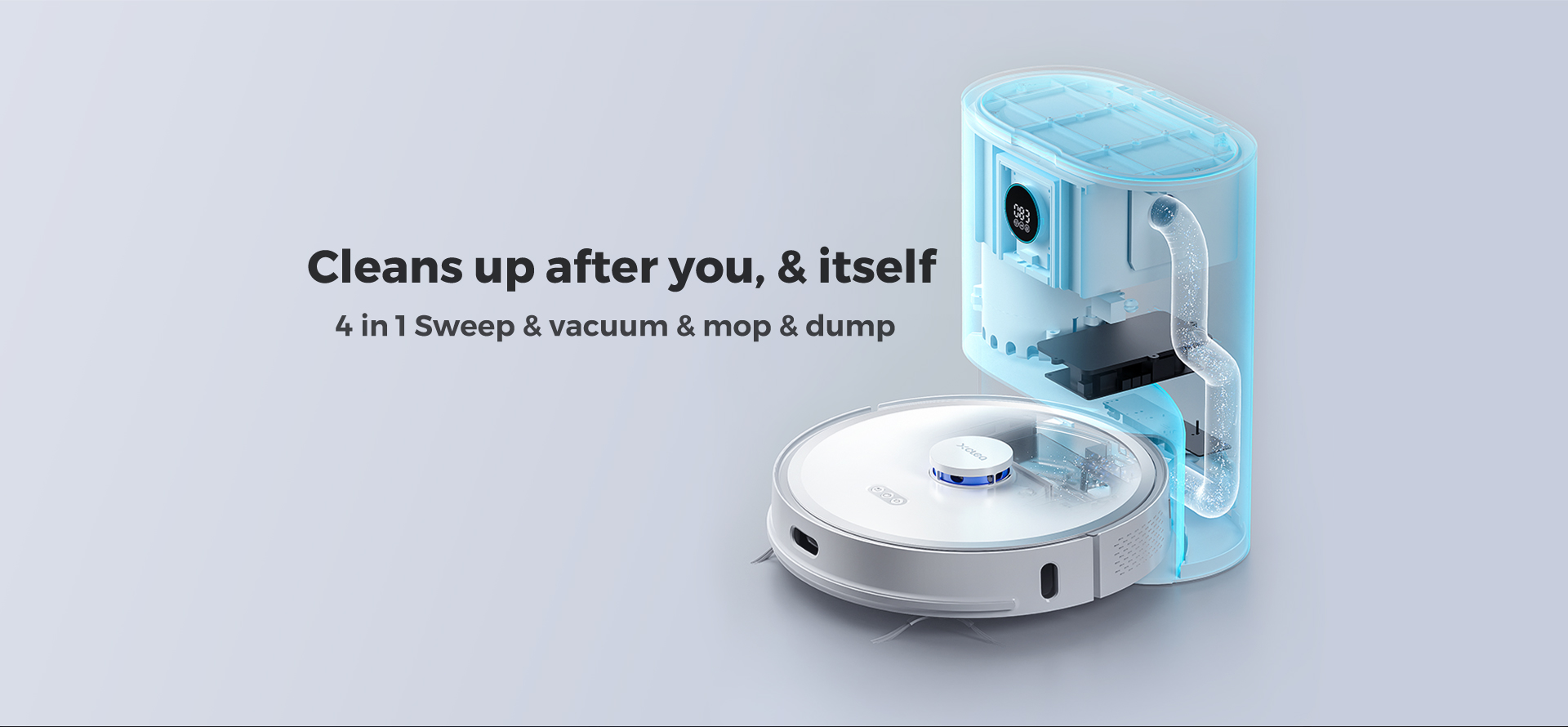 Self cleaning sweeper，