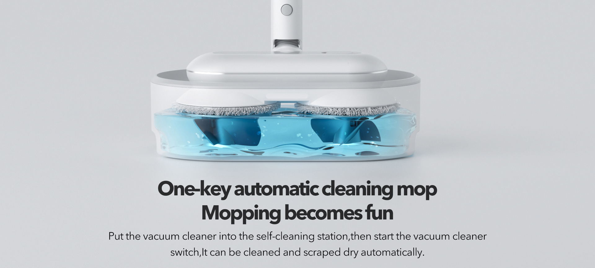 Wireless suction and towing integrated vacuum cleaner，