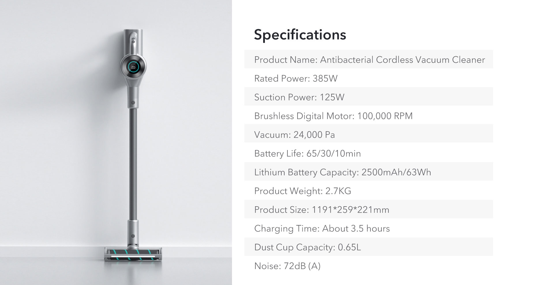 Wireless vacuum cleaner，