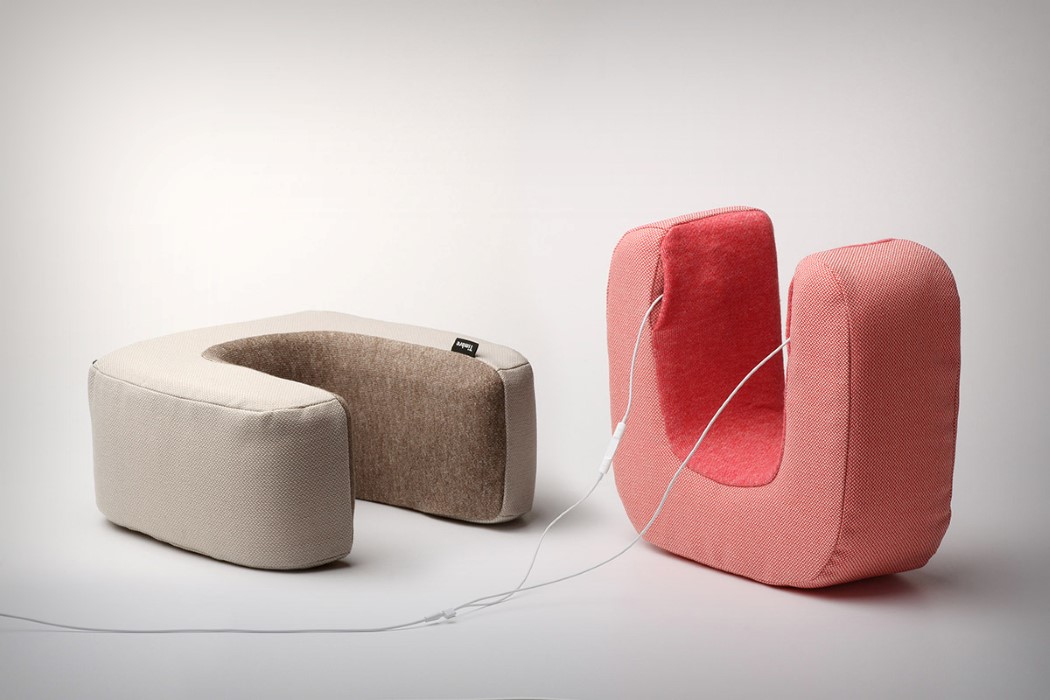 Music pillow，U-shape，Textile，to work in an office，siesta，