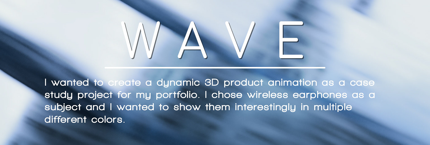 3d，Advertising design，Product animation，headset，