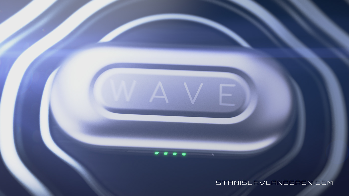 3d，Advertising design，Product animation，headset，