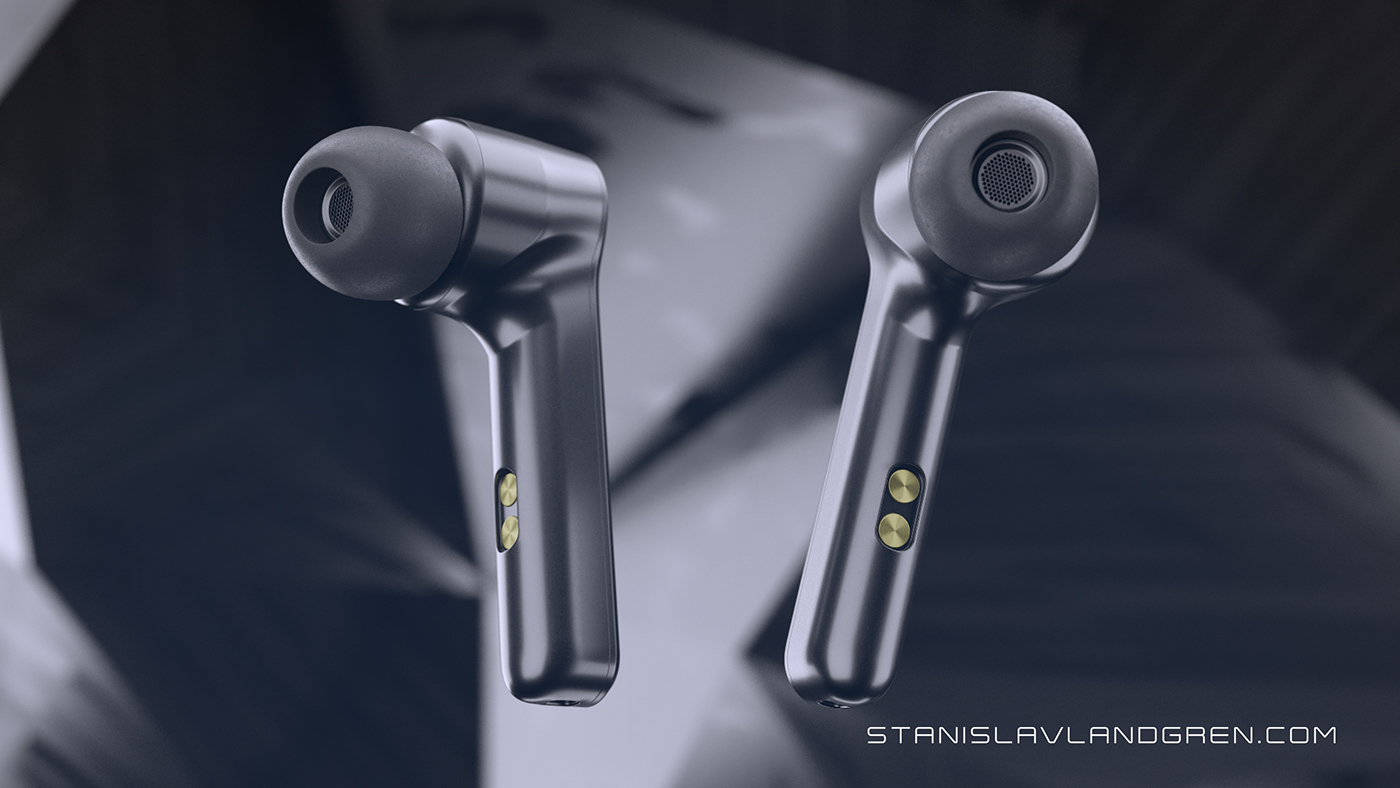 3d，Advertising design，Product animation，headset，