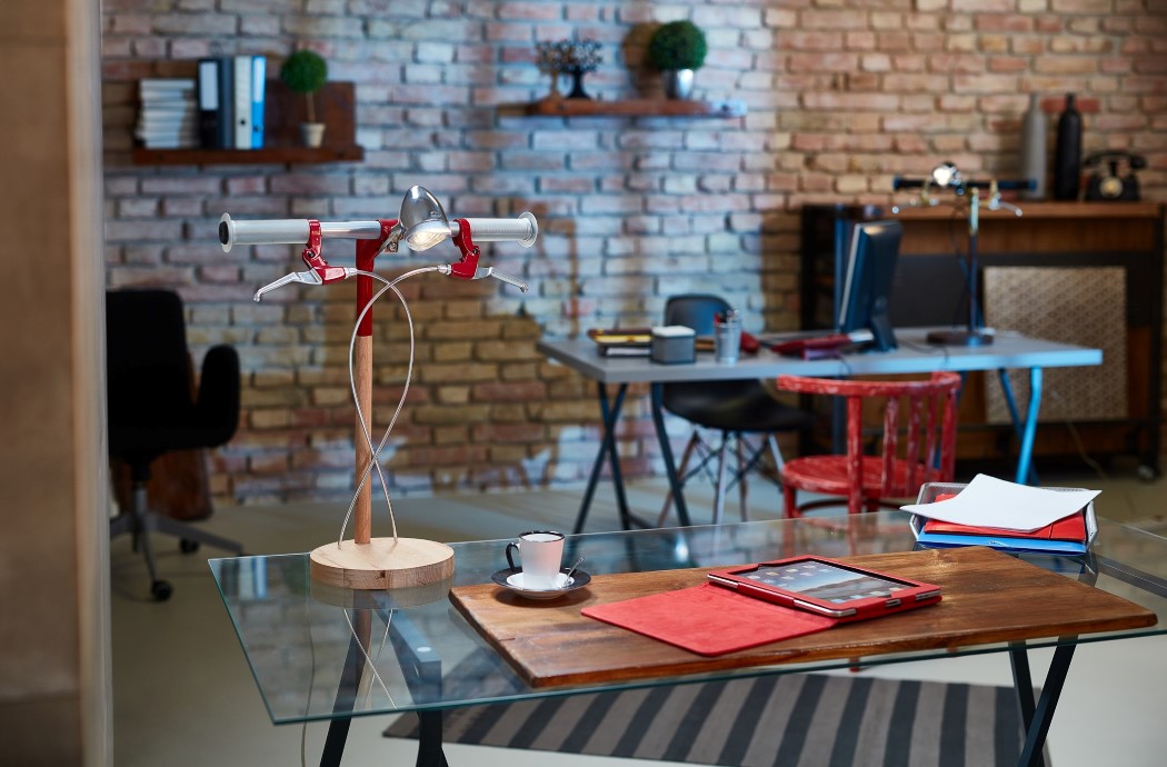 Desk lamp，children，Bicycle，spare parts，Metal，