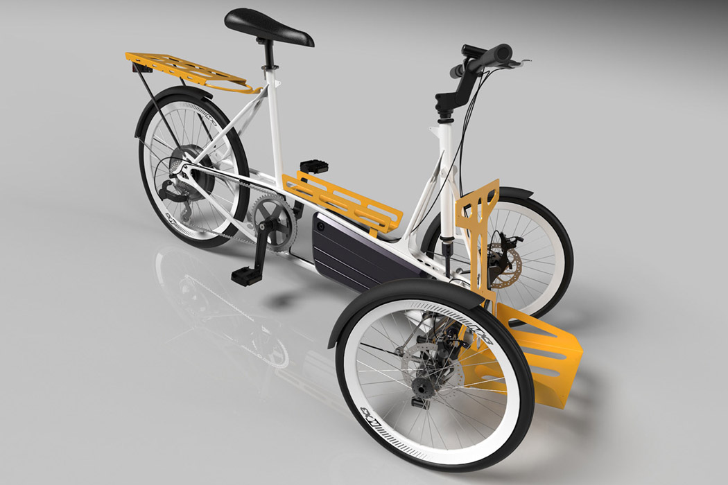 Electric vehicle，Tricycle，tilt，