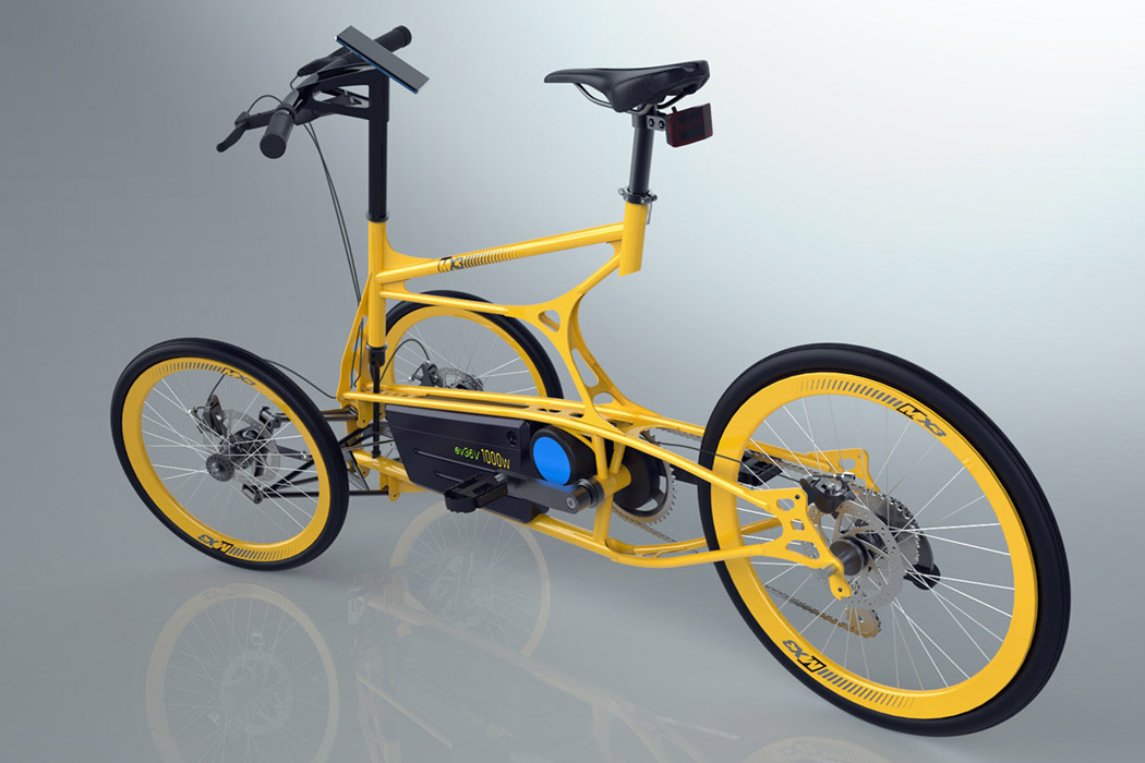 Electric vehicle，Tricycle，tilt，