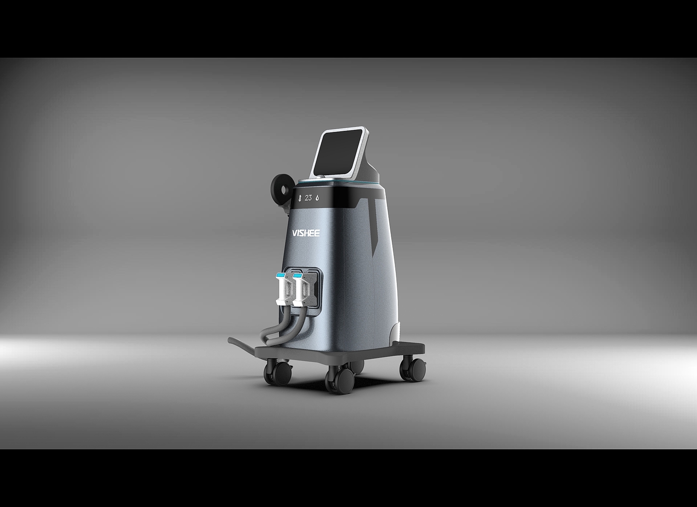 Industrial design, product design, medical cart，