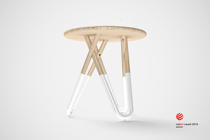 2016 red dot award，woodiness，Tables and chairs，Minimalist design ，Simplicity，