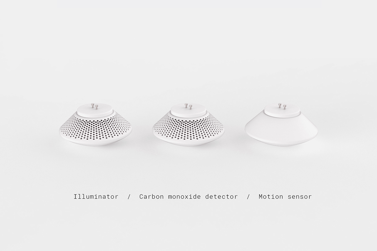 Carbon monoxide detector，Motion sensor，smoke detector，Lighting lamps，Modular products，