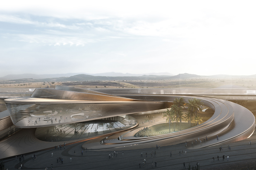 Architecture，hyperloop，industrial design，Outdoor architecture，