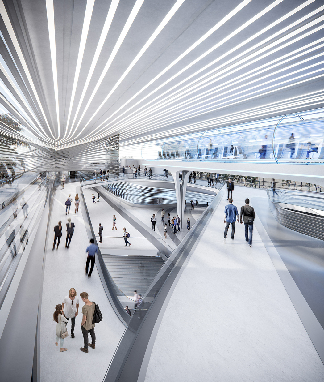 Architecture，hyperloop，industrial design，Outdoor architecture，