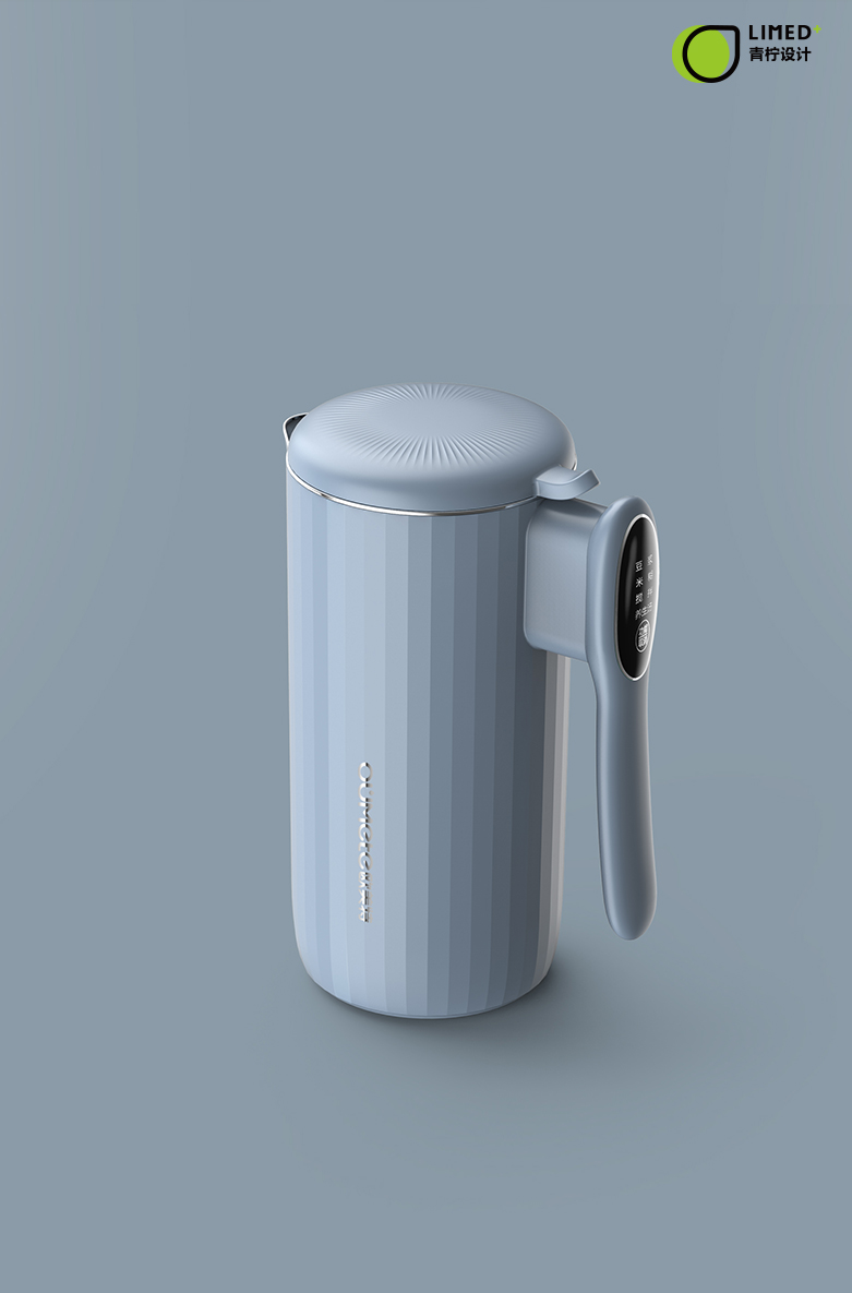 Lime industrial design，Guangdong Industrial Design，Soybean Milk machine，Appearance design，product design，small home appliances，Mini soybean milk machine，，