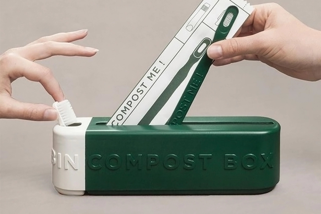 Green box，wash supplies，Degradable material，environment protection，