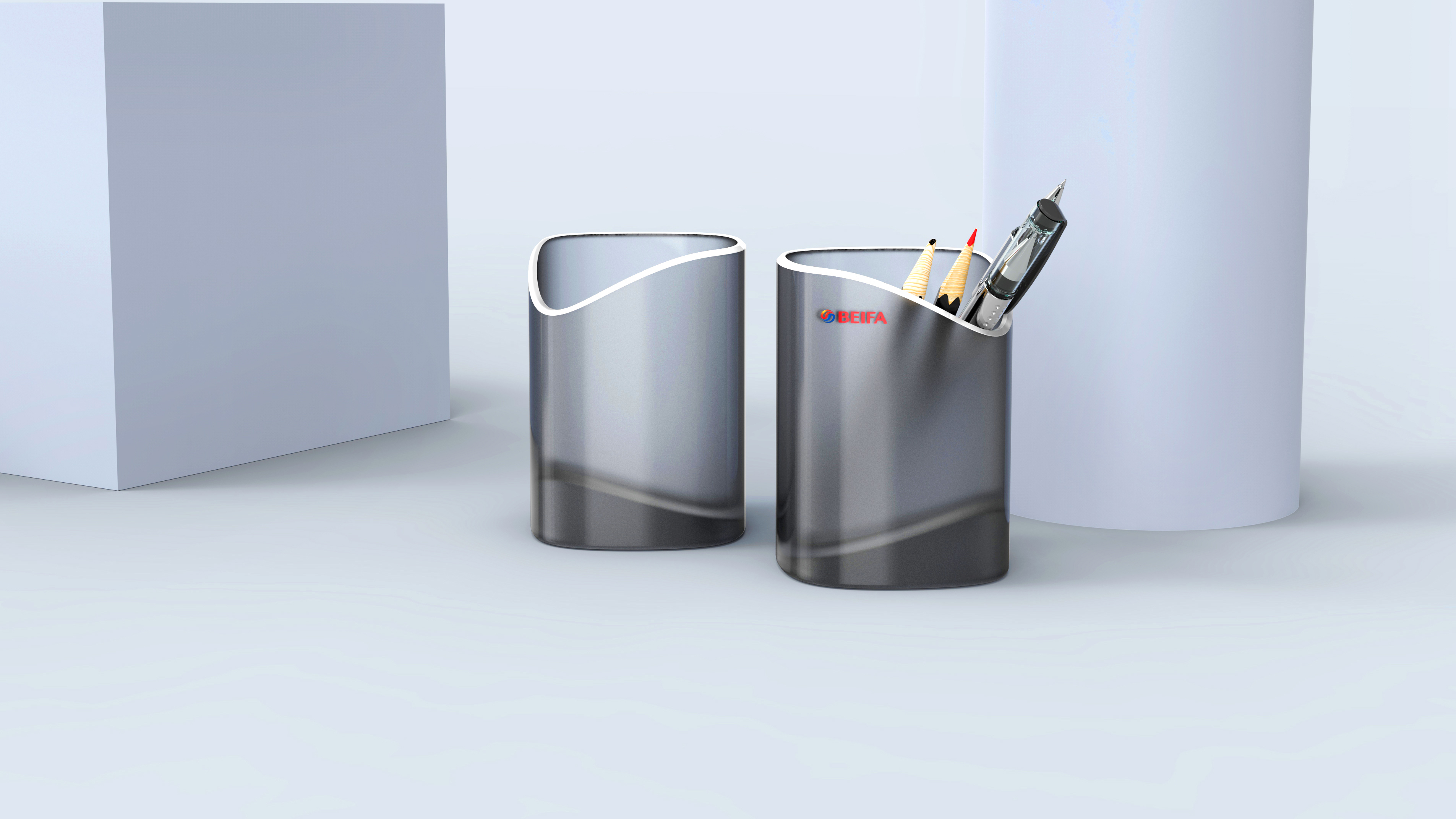 pen container，Creative stationery，Desktop tools，Interesting stationery，Simple design，