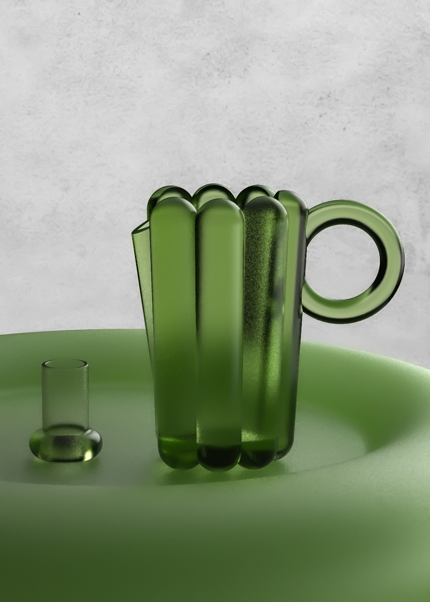 glass，Glass products，flower receptacle，@50yushi，