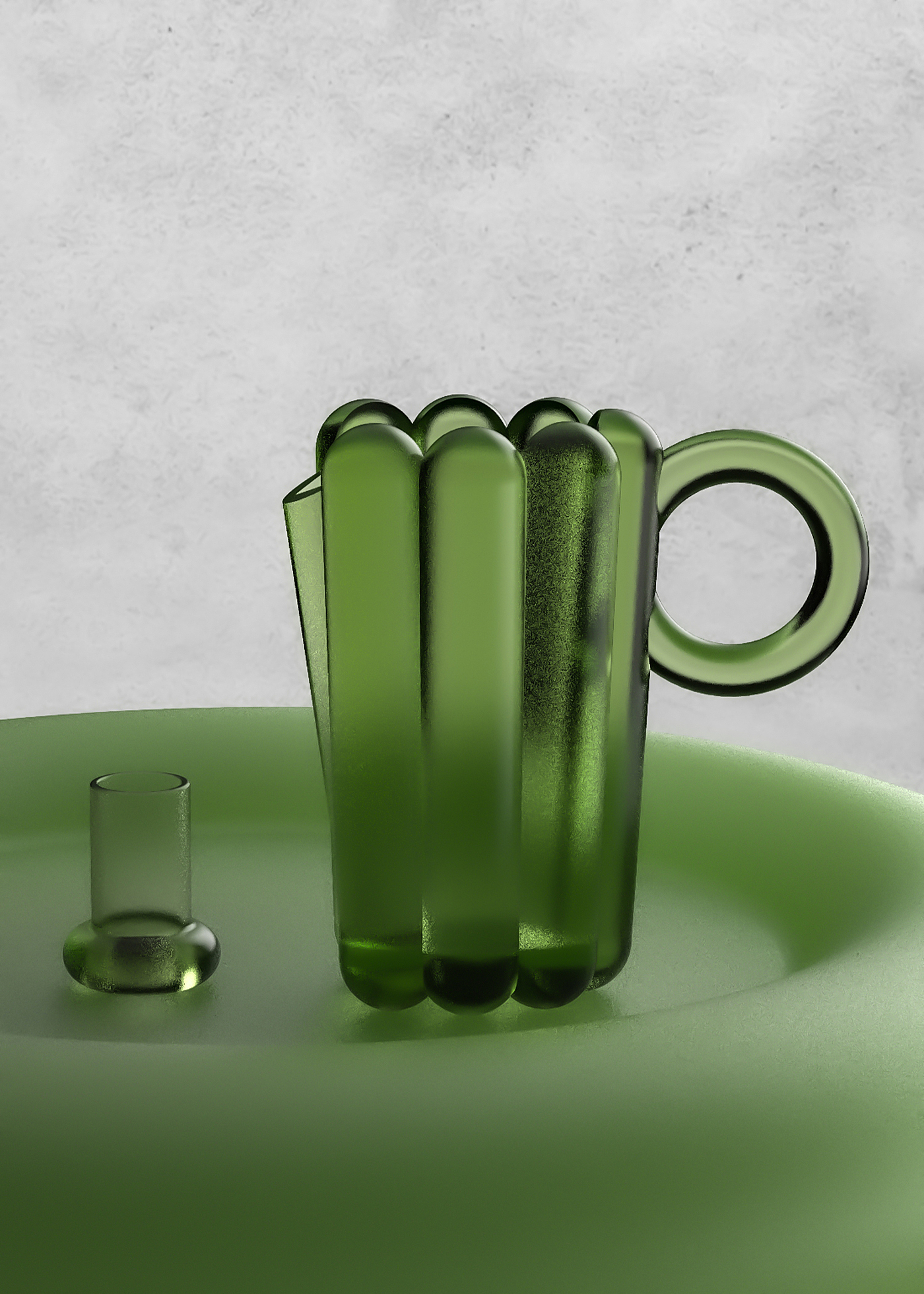glass，Glass products，flower receptacle，@50yushi，