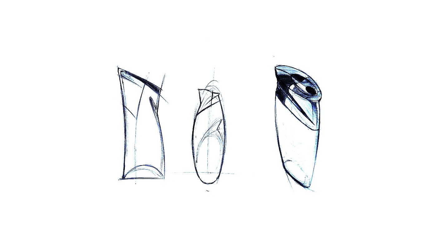 Industrial product design，Hand drawn sketch，