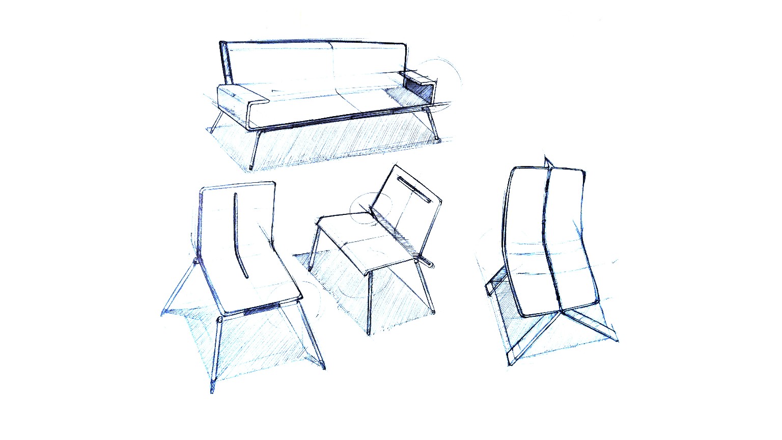 Industrial product design，Hand drawn sketch，