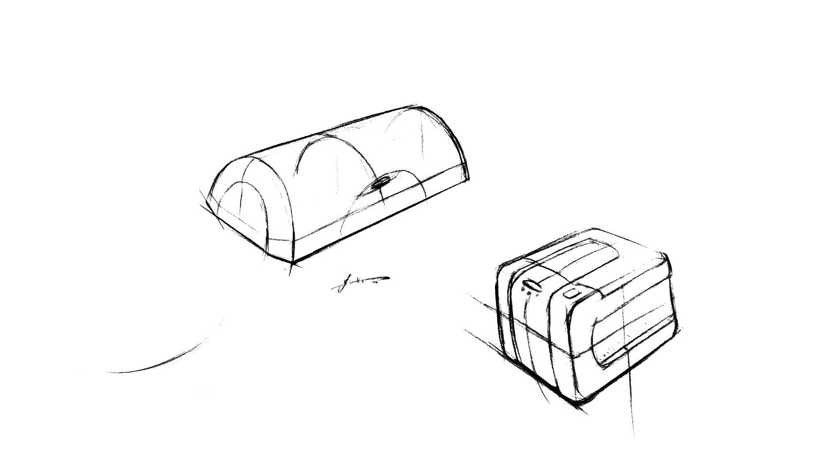 Industrial product design，Hand drawn sketch，