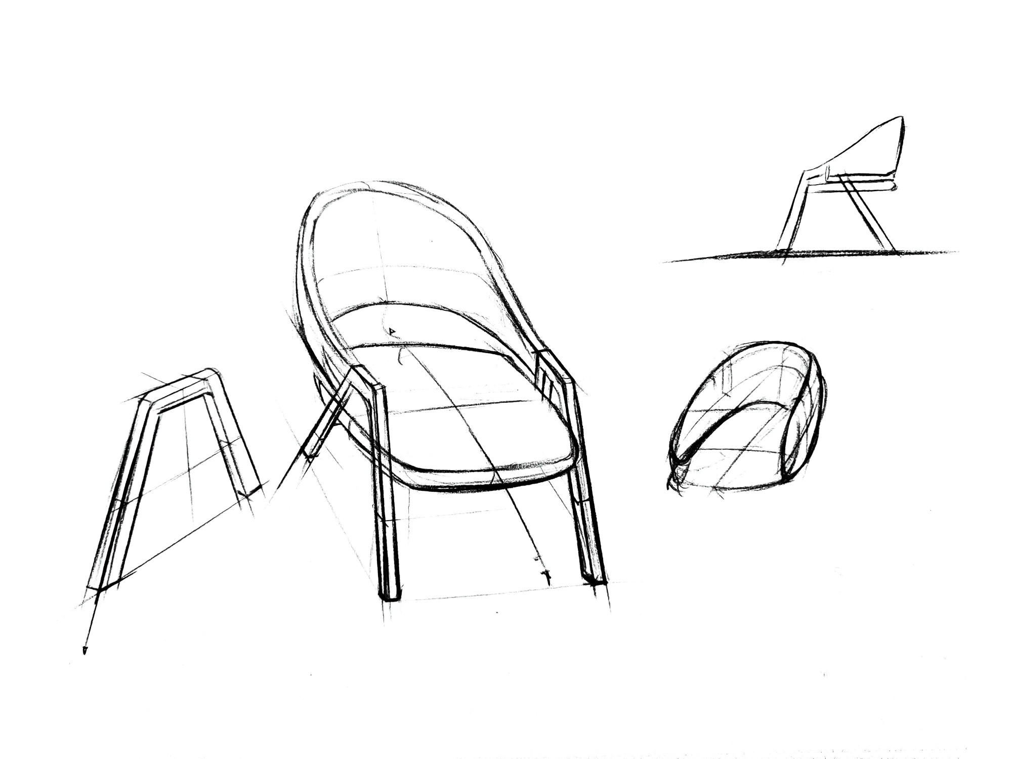 furniture，Tables and chairs，Modern simplicity，