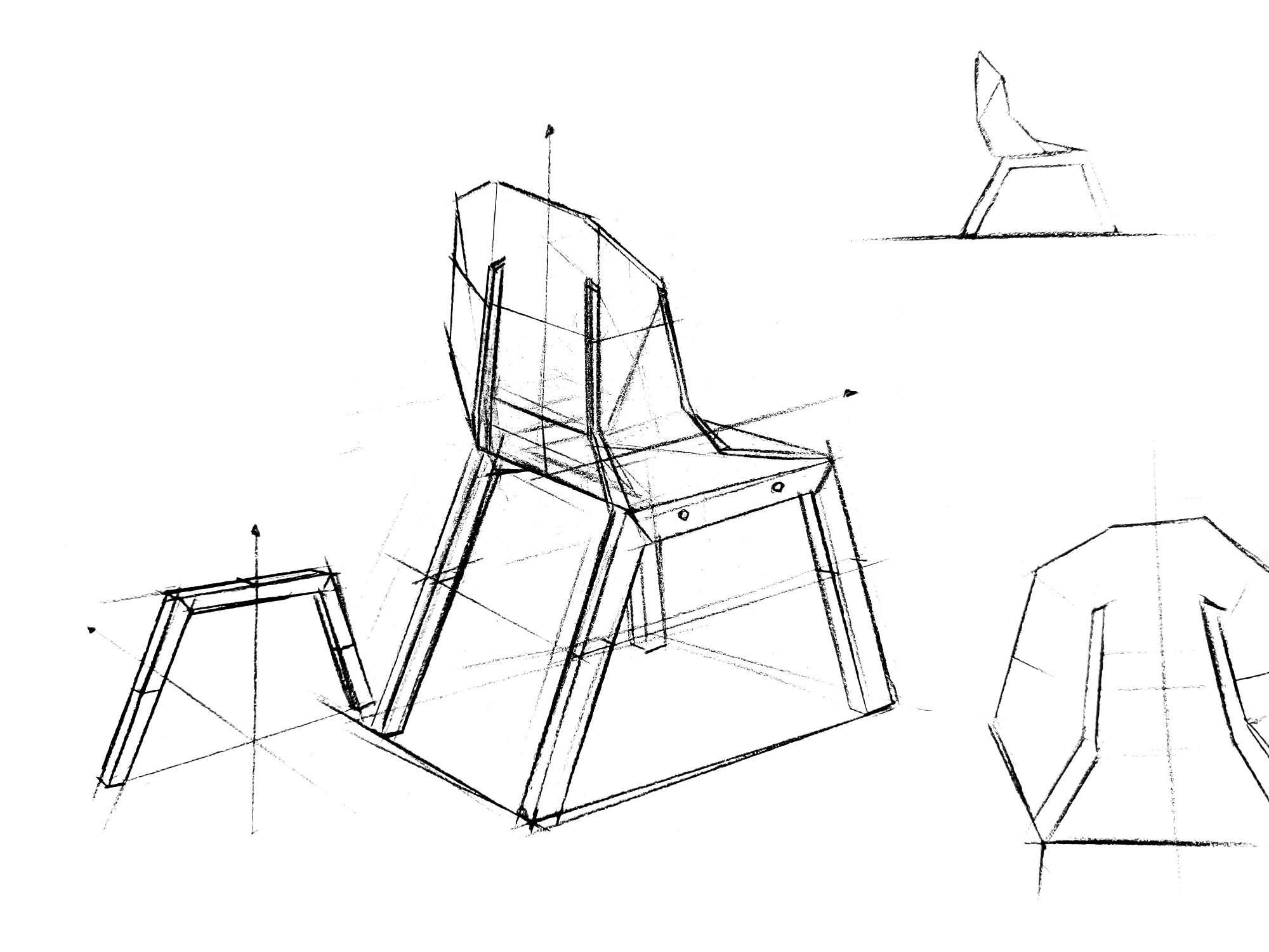 furniture，Tables and chairs，Modern simplicity，