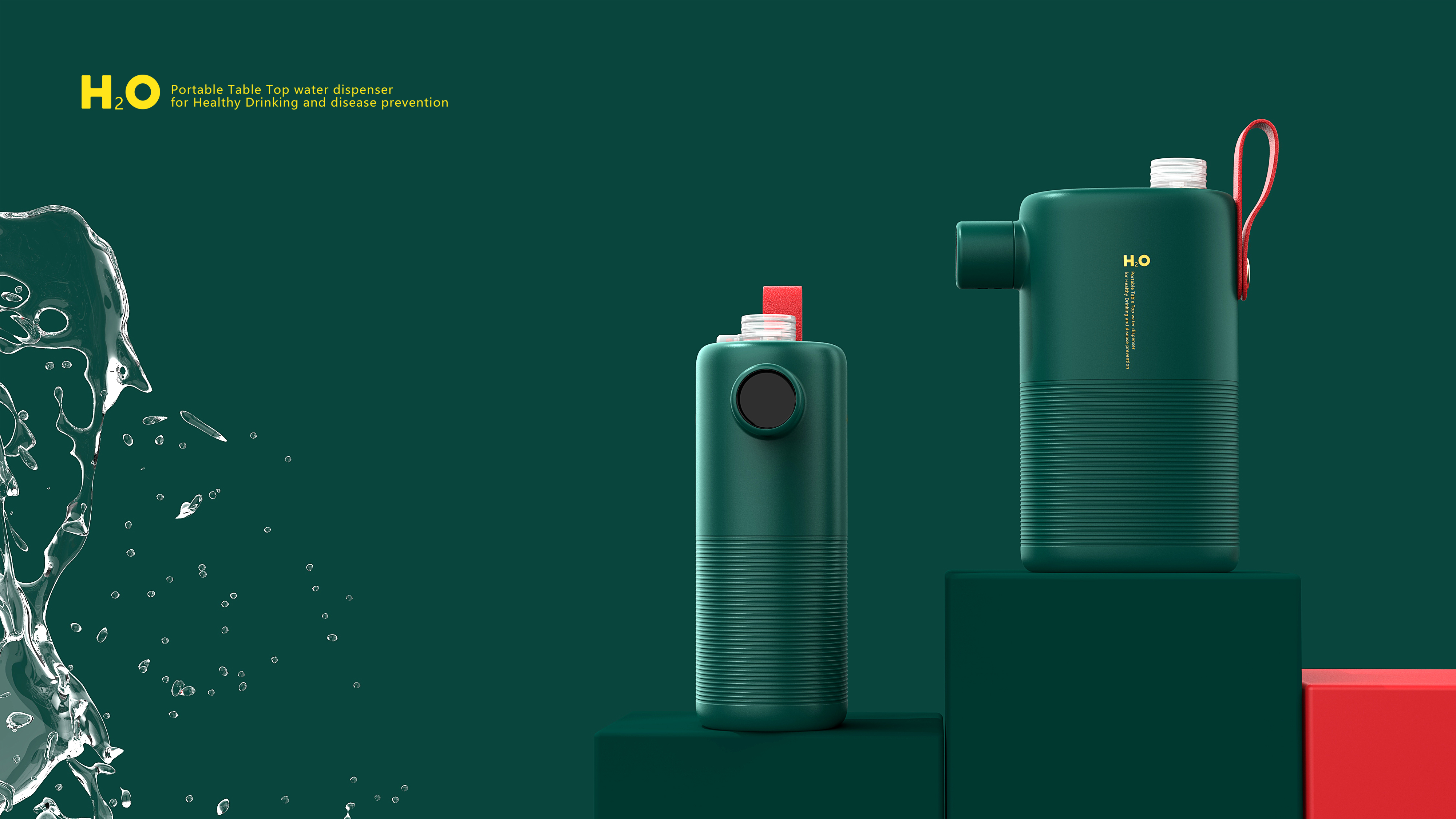 Design of mini table water dispenser，