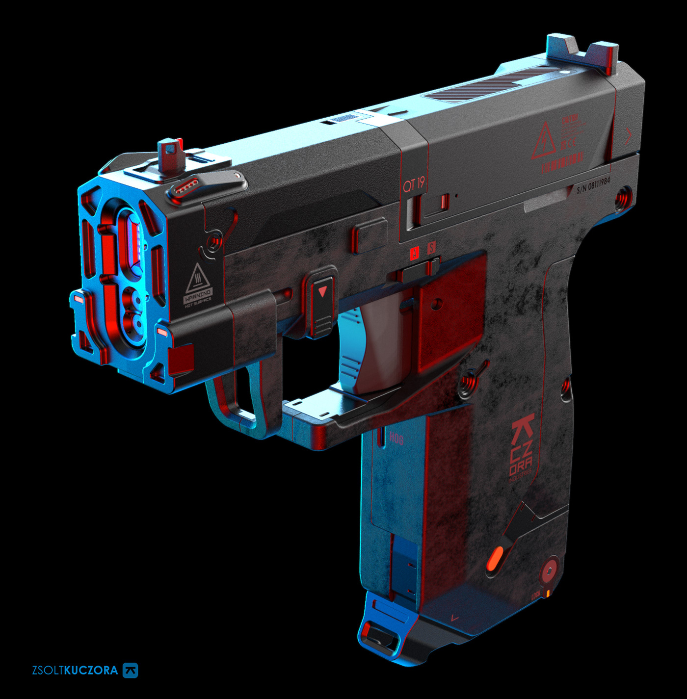 Pistol，arms，conceptual design，firearms，