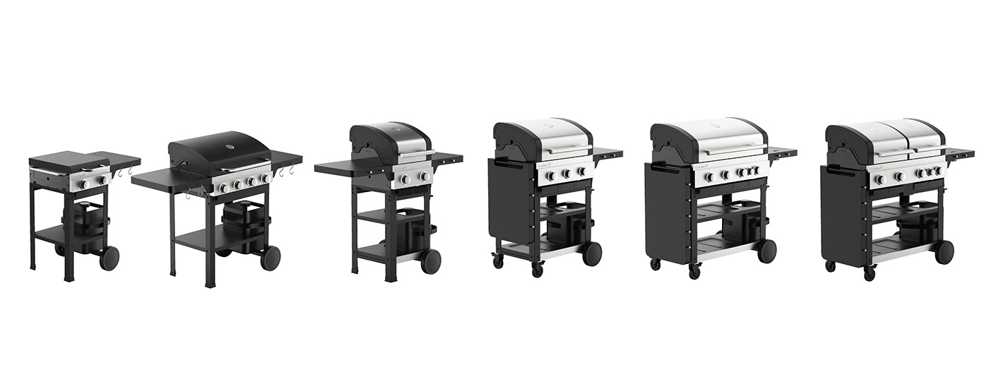 of new style，Gas，barbecue，product design，