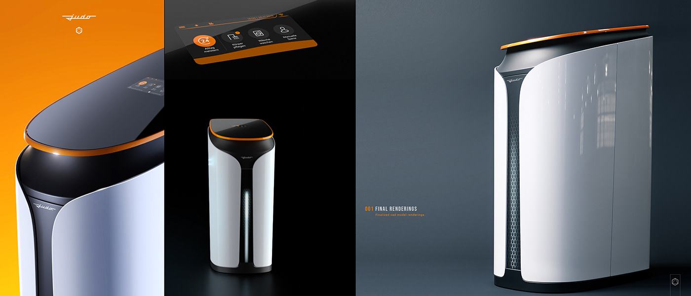 JUDO，Water softener，product design，Household Electric Appliances，