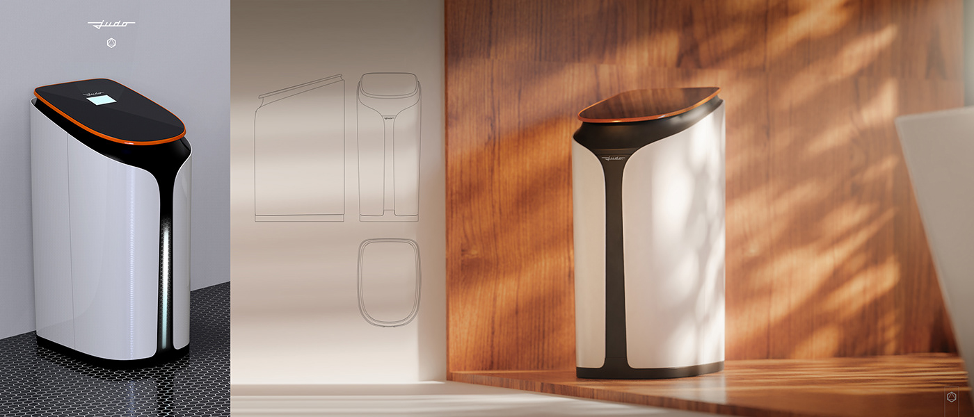 JUDO，Water softener，product design，Household Electric Appliances，