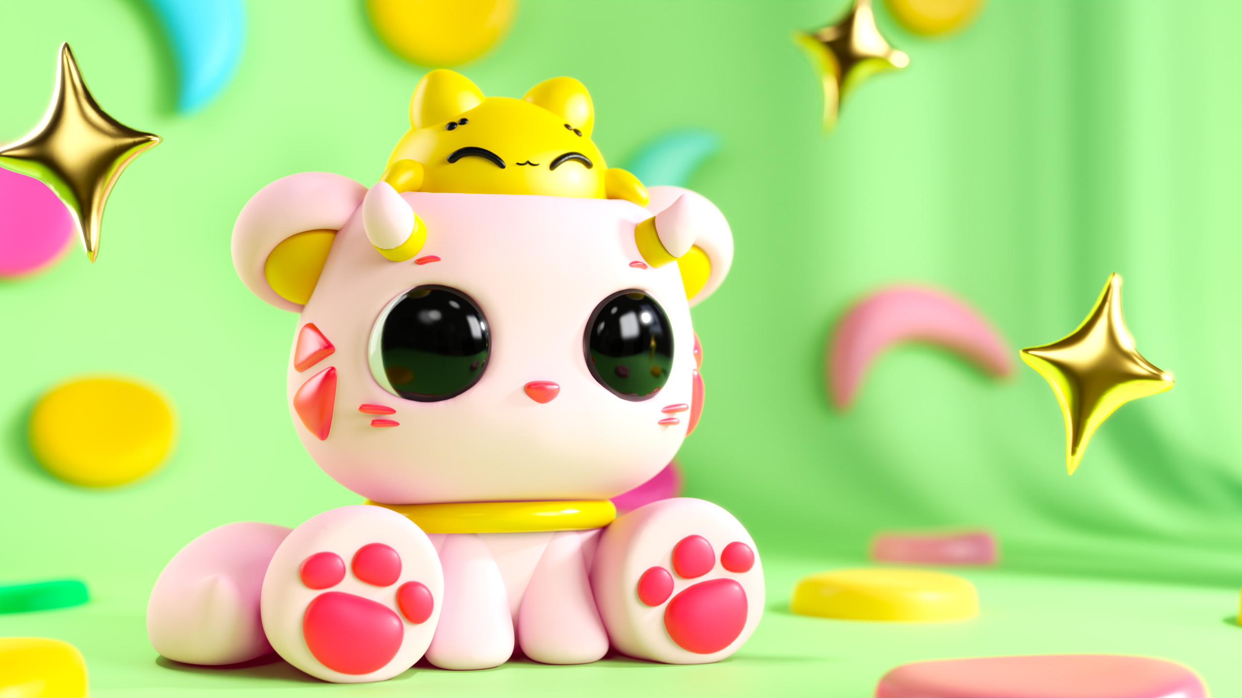 ipad，nomadsculpt，IPad modeling，Render，lovely，