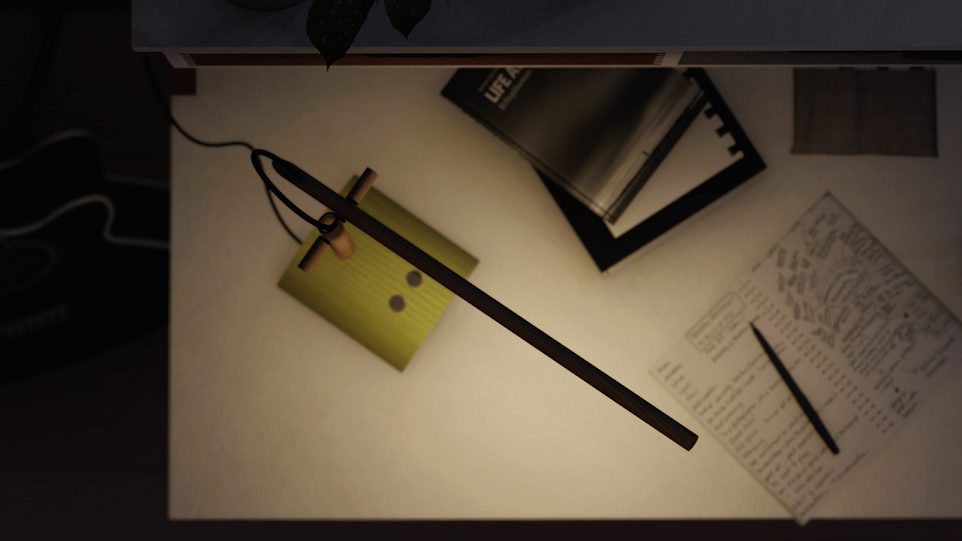 Desk lamp，LEGATO，lamps and lanterns，Lighting tools，