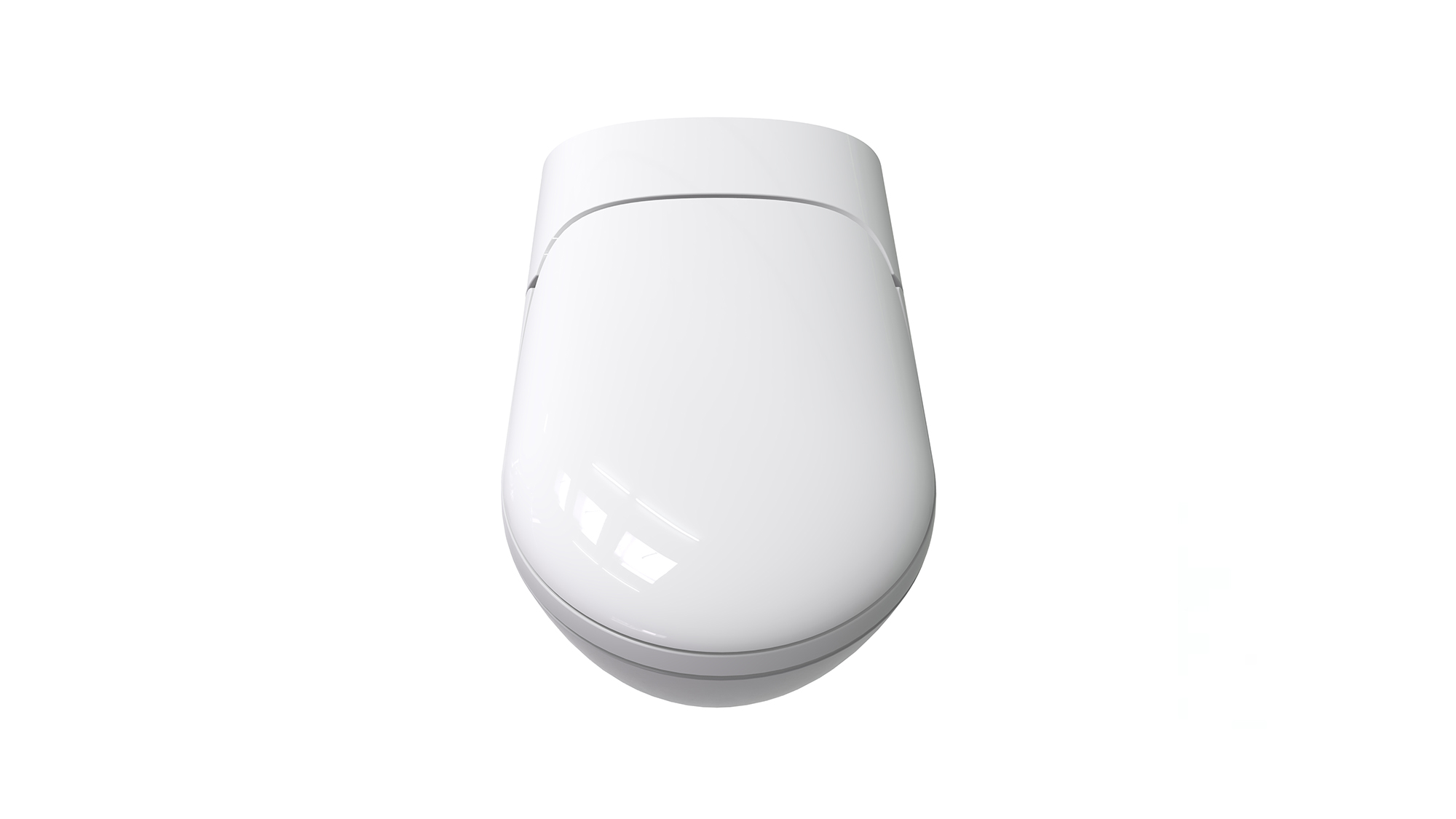 Wall mounted intelligent toilet，